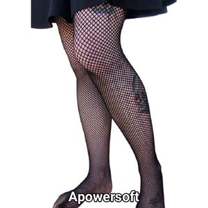 Classic Fishnet Stockings — One Size (S–L)